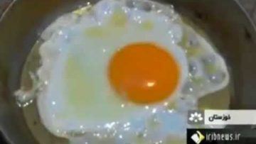 پختن تخم مرغ در هوای گرم اهواز